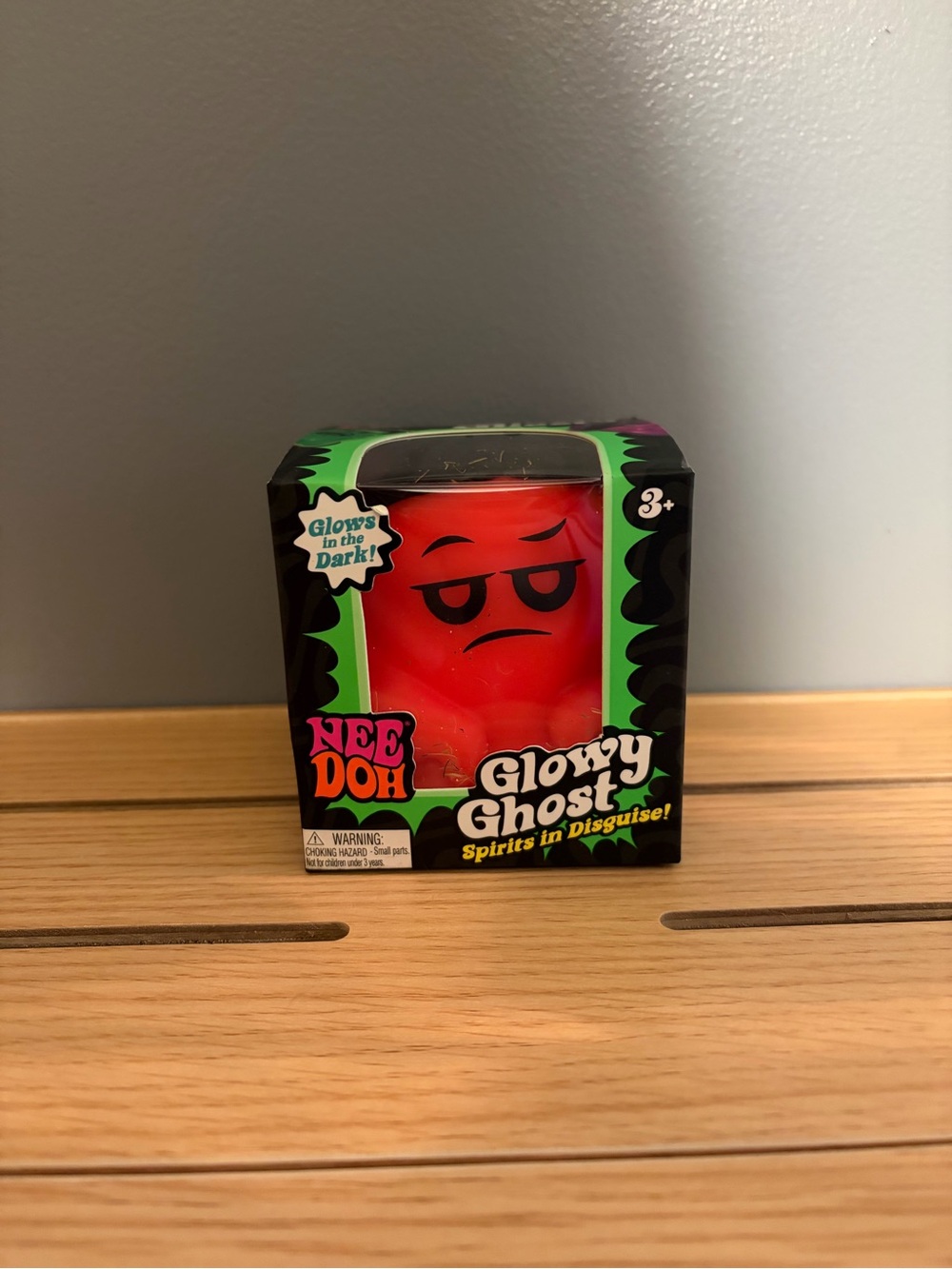 Needoh Glowy Ghost - red NEW